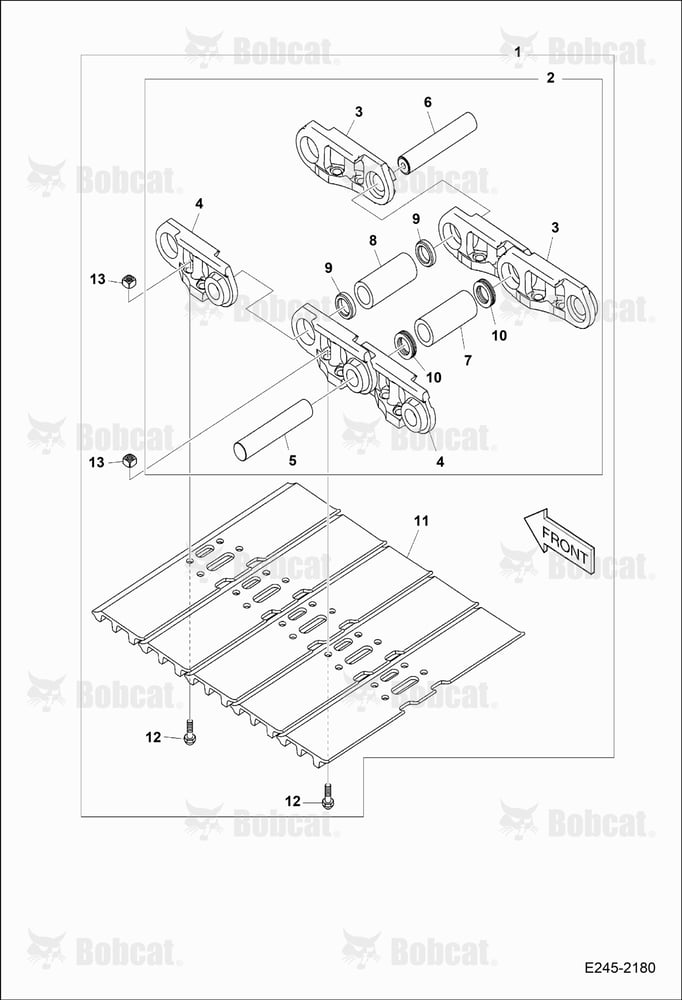 Track Shoe ASSY (800G)
