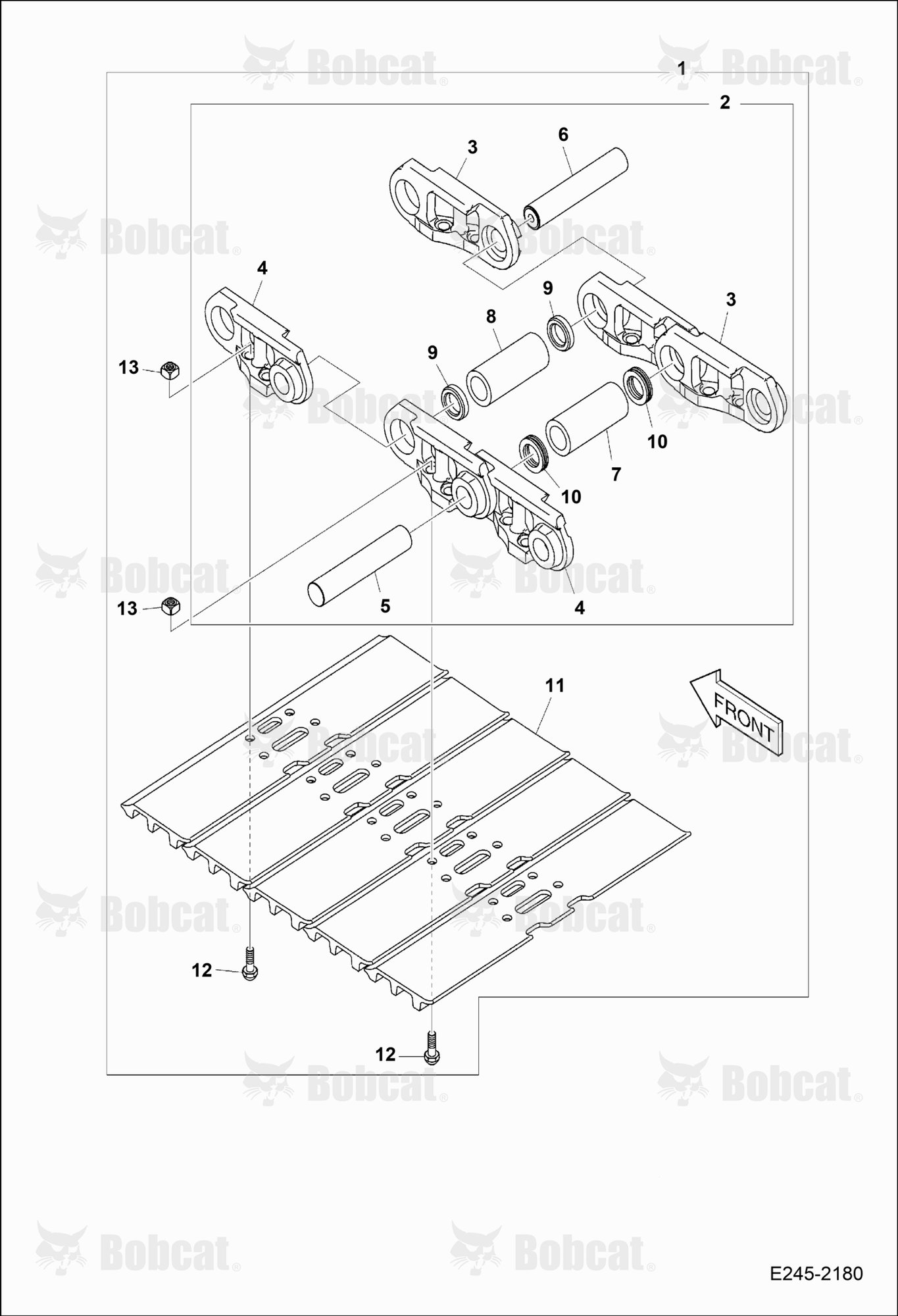 Track Shoe ASSY (800G)