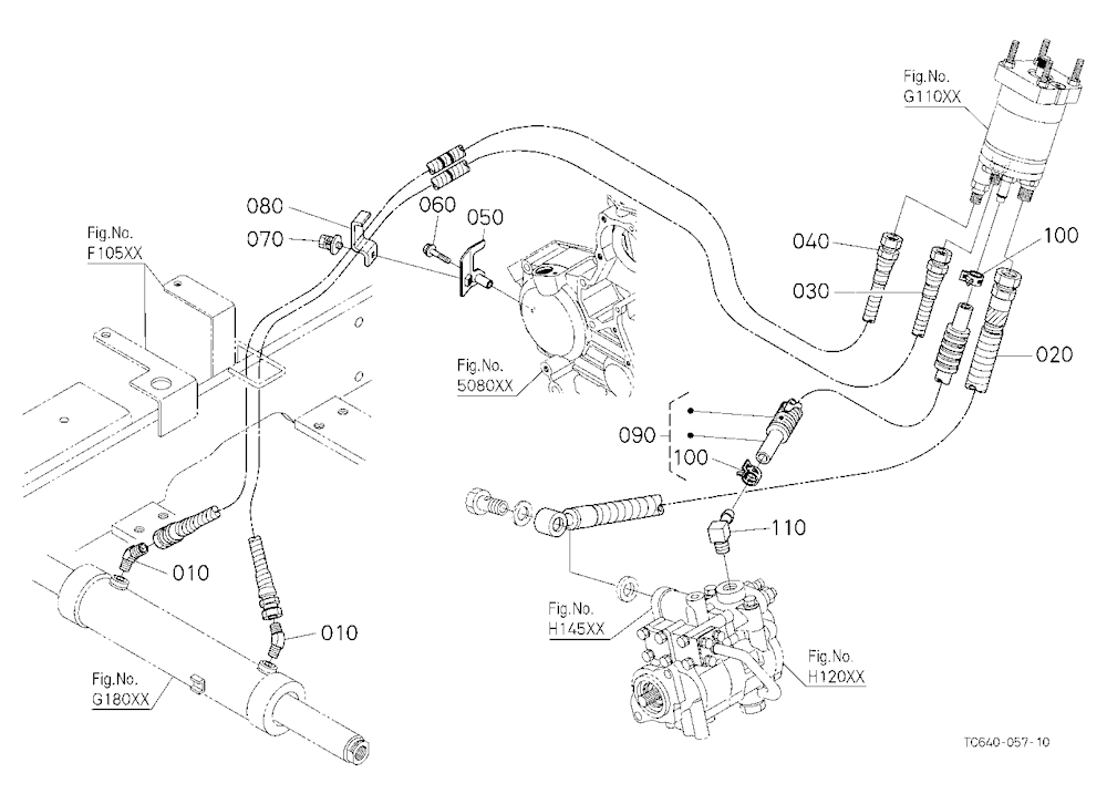 Hydraulic Oil Line (Steering)