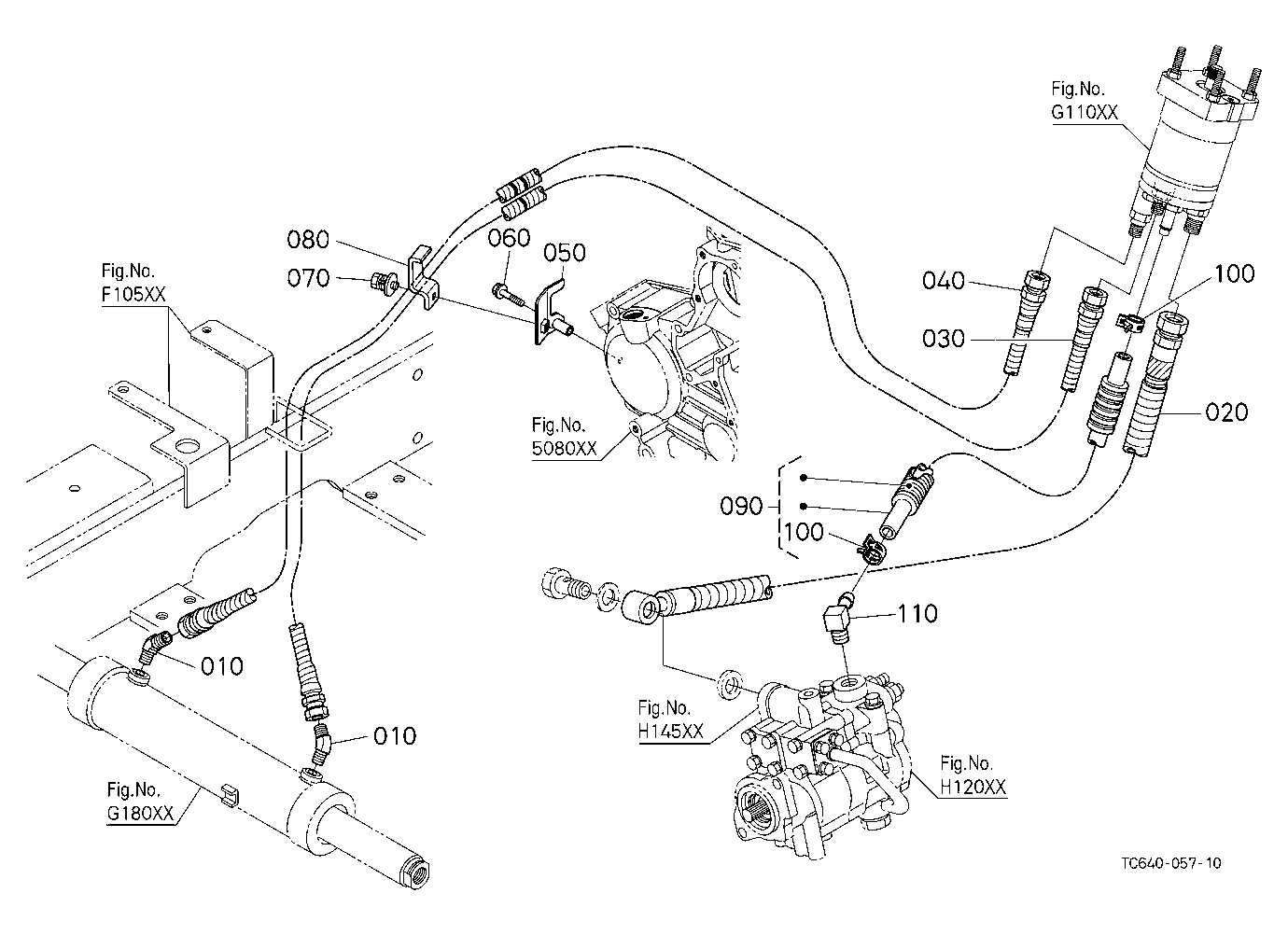 Hydraulic Oil Line (Steering)