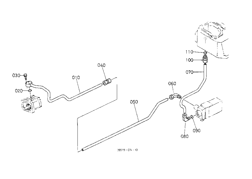 Hydraulic Delivery Pipe