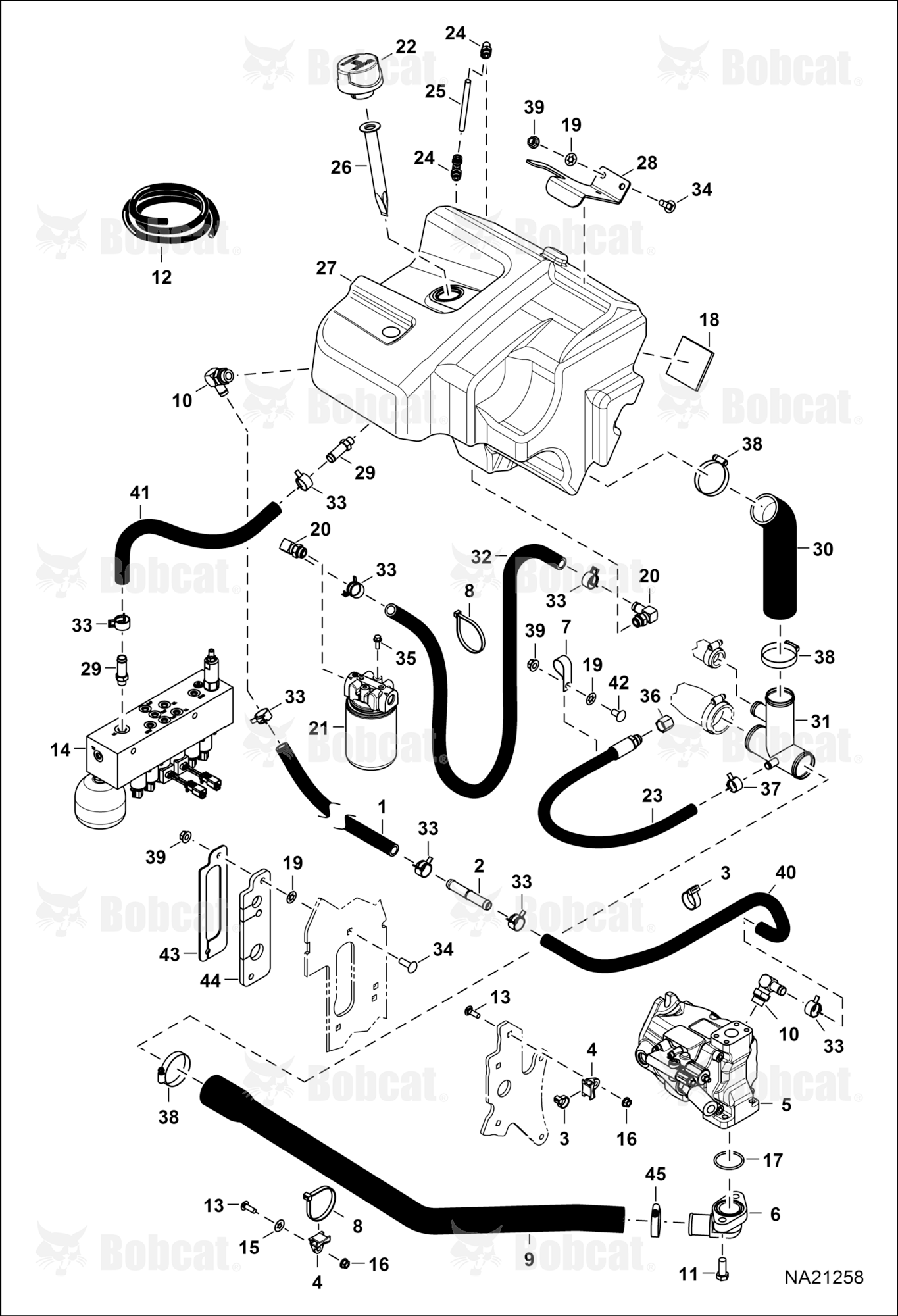 Hydraulic Circuitry (Tank & Pump)