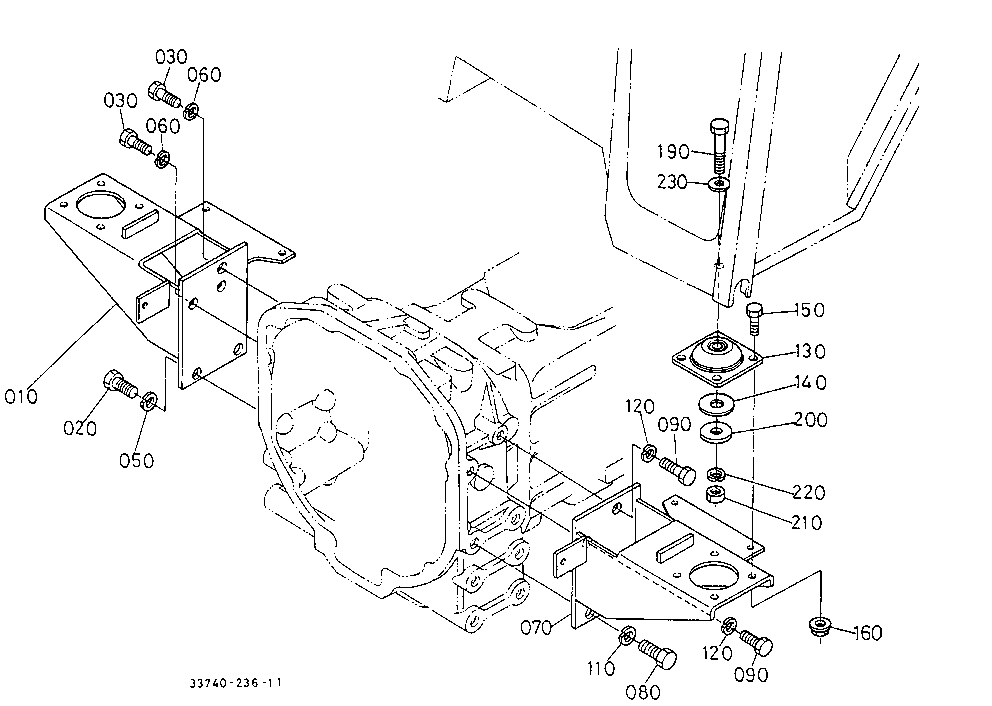 Cab Bracket Front