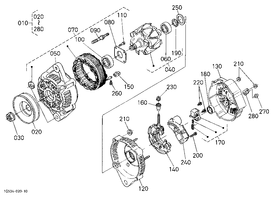 Heater Kit (Alternator) [Component Parts] [Option]