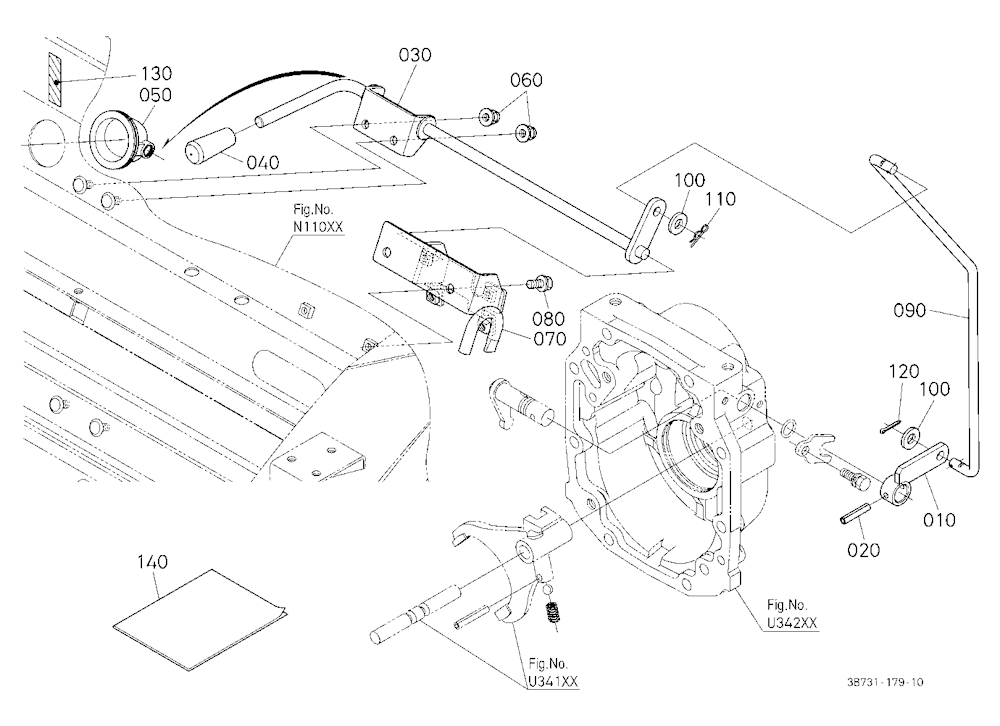 Pto (540/540E) Conversion Kit (Lever) (W/G No.M736