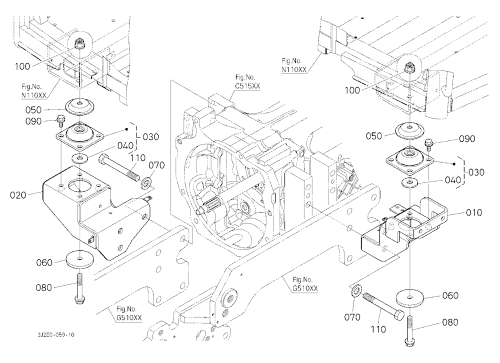 Cab Bracket Front [With Loader Equipment]