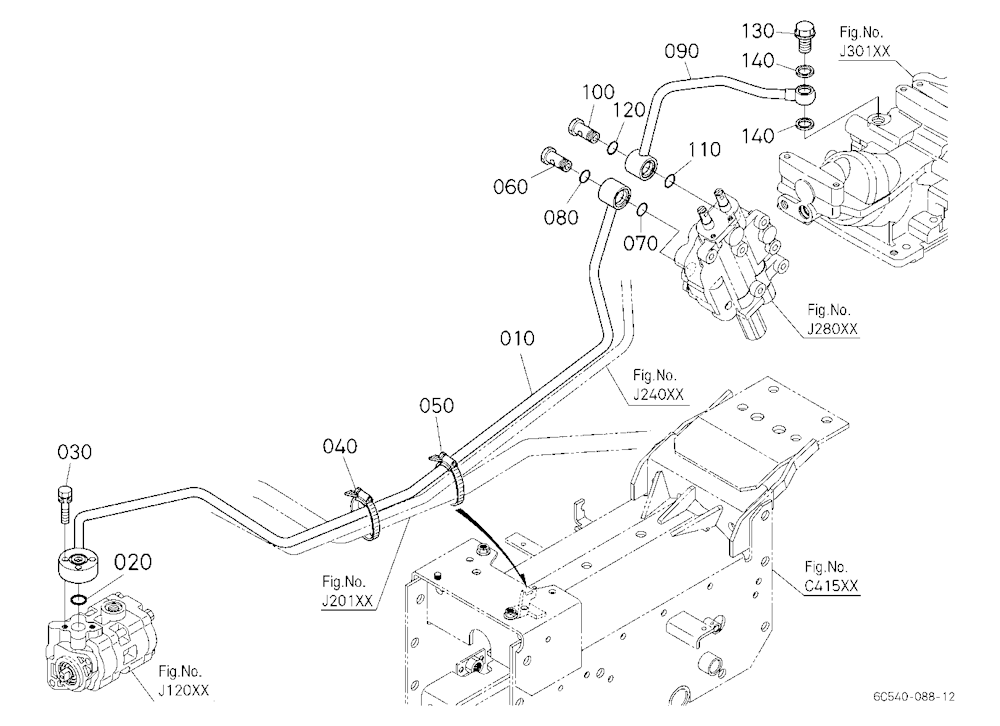 Hydraulic Oil Line (Delivery)