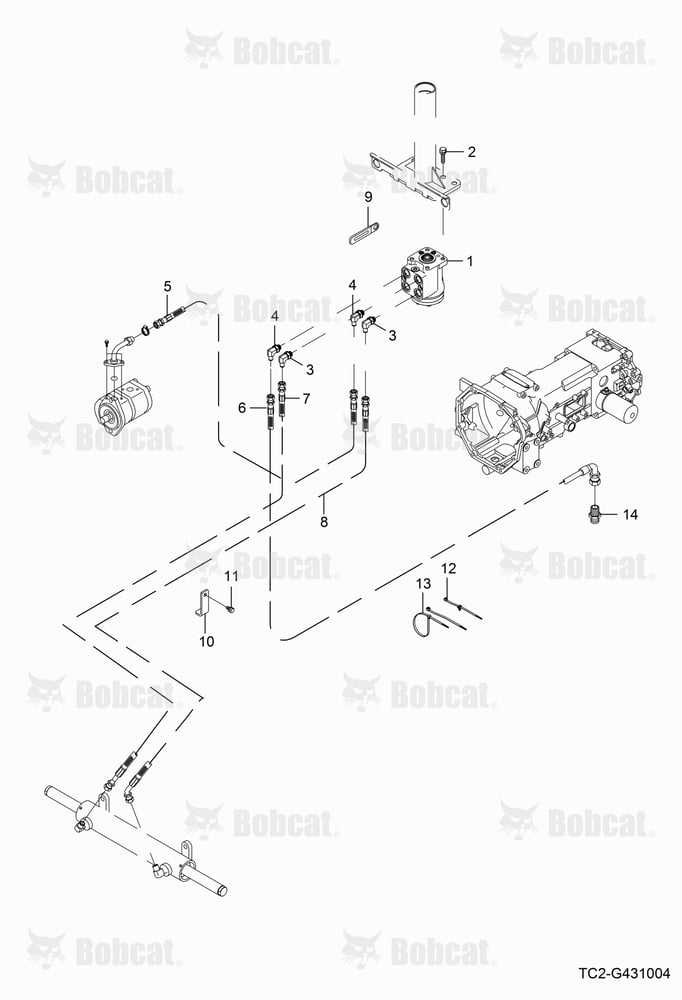 Hydraulic Circuitry (Power Steering Unit)