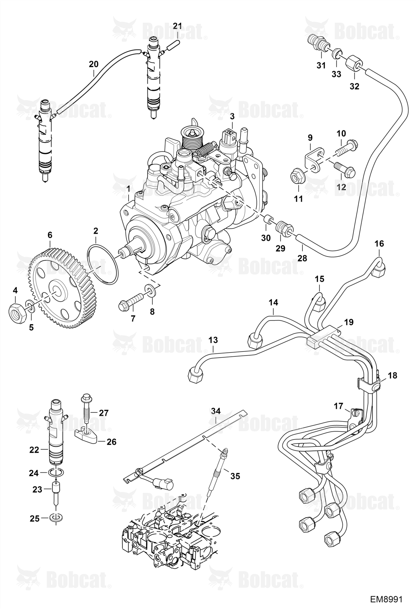Fuel Injection & Glow Plugs