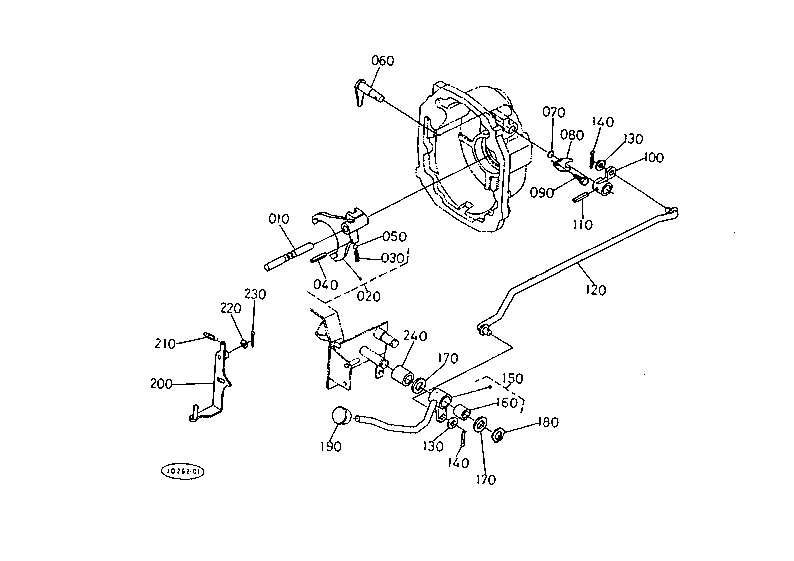 Pto Gear Shift Lever