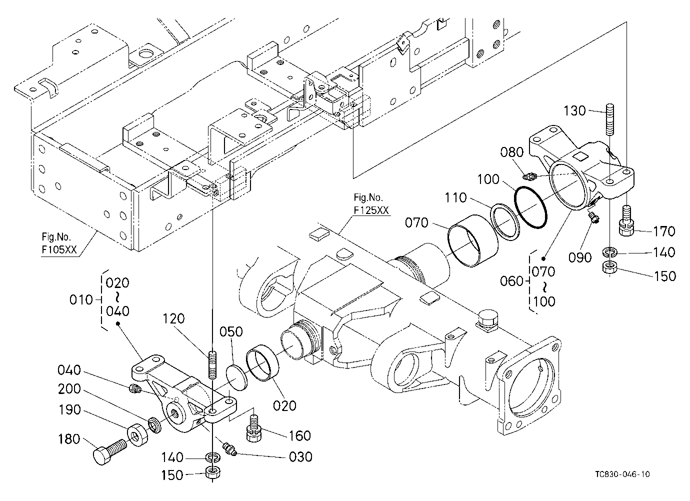 Front Differential Case Holder
