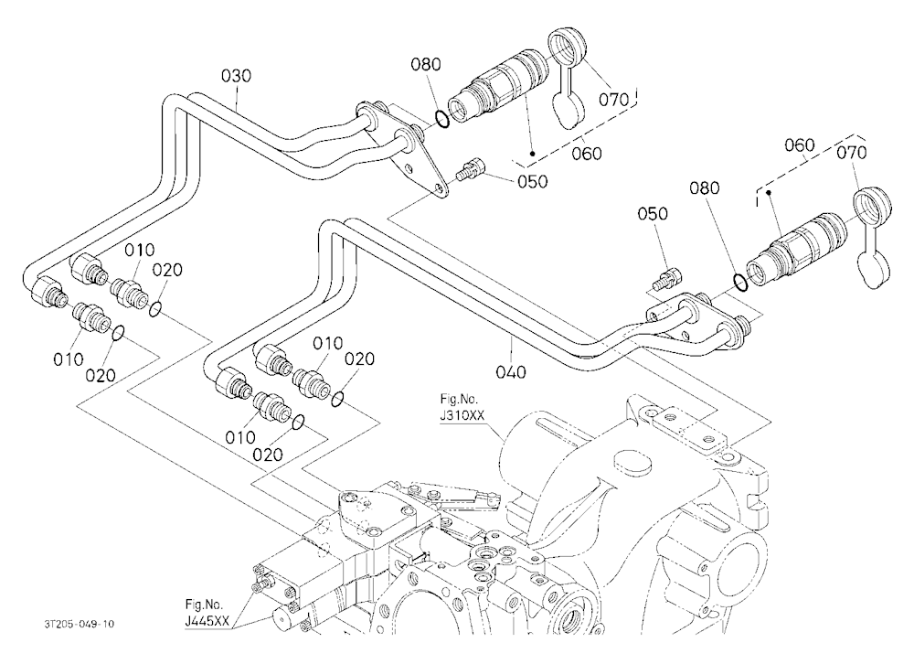 Auxiliary Control Valve Pipe [Old]