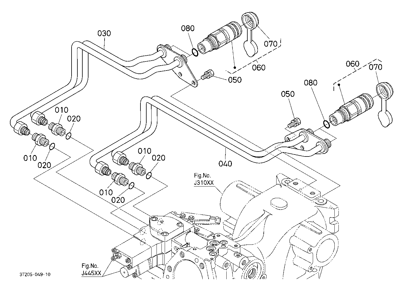 Auxiliary Control Valve Pipe [Old]