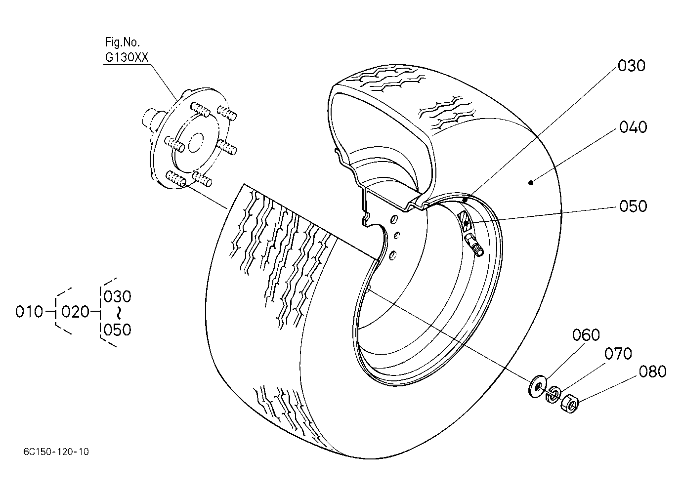 Front Wheel(21*8.00-10) [Except[Au][Nz]]