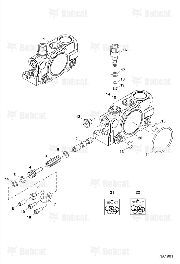 Hydraulic Control Valve (Inlet Section)