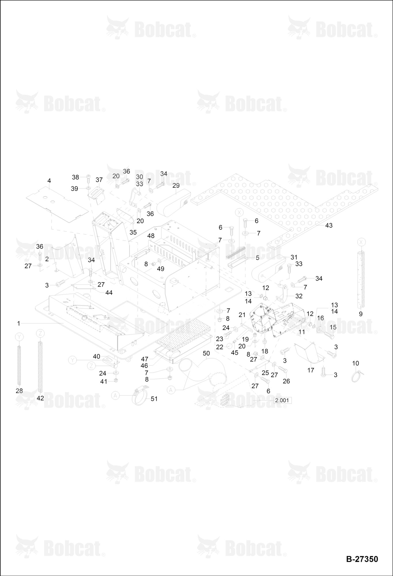 Floor Frame  120000A2842 & Above