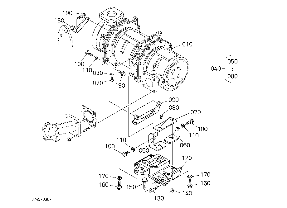 Diesel Particulate Filter Muffler