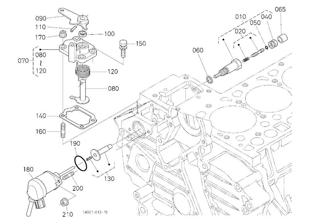 Engine Stop Lever