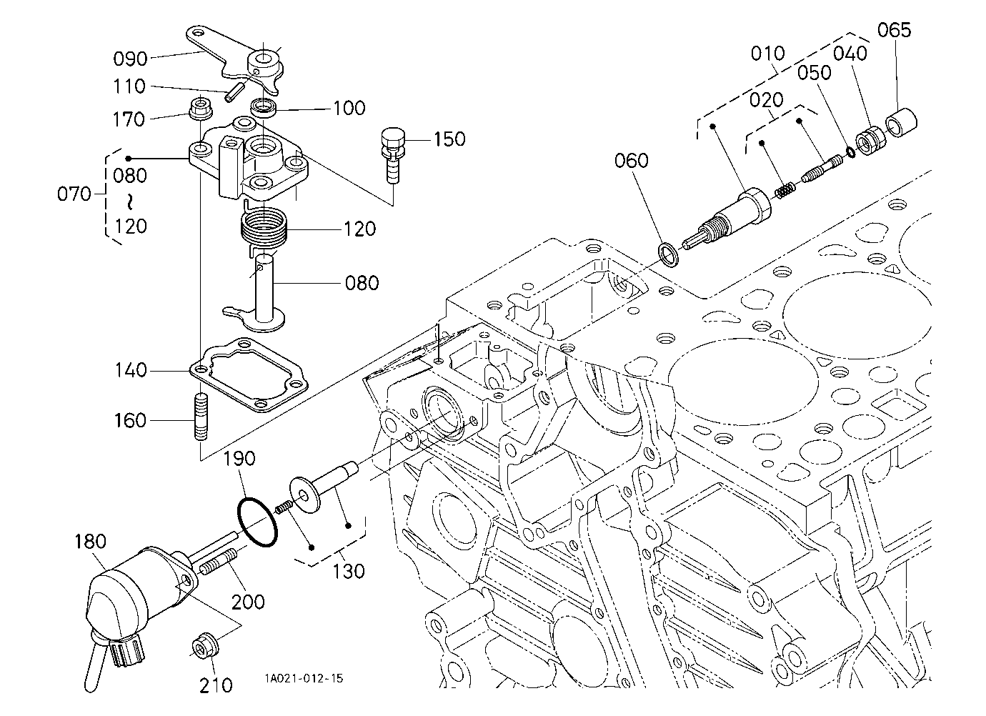 Engine Stop Lever