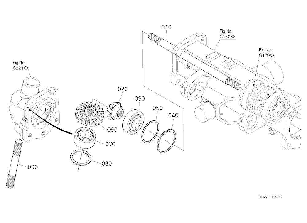 Differential Gear Shaft Rh