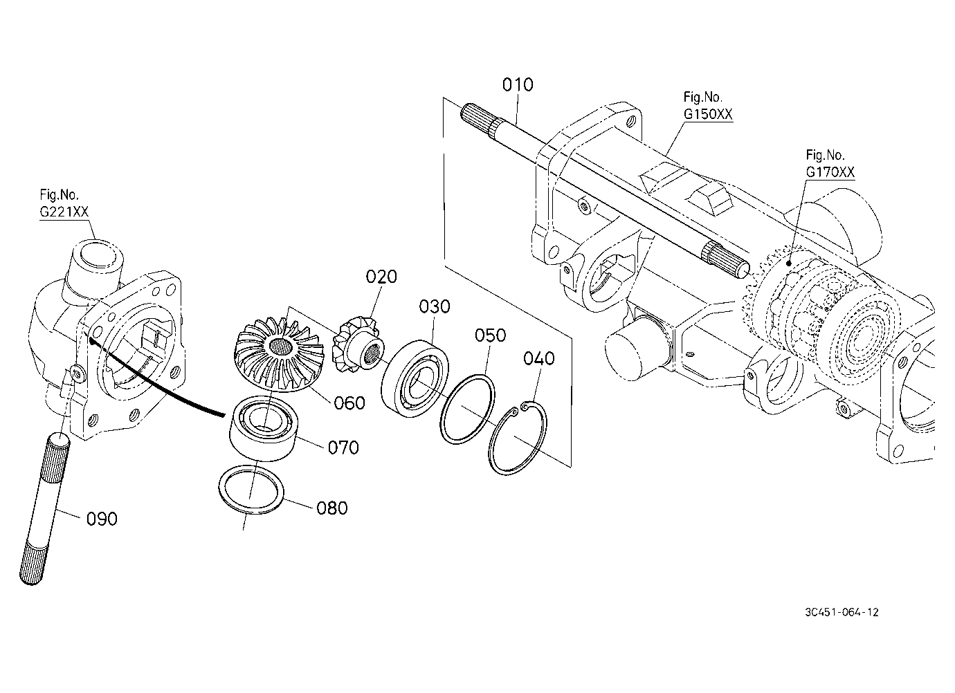 Differential Gear Shaft Rh
