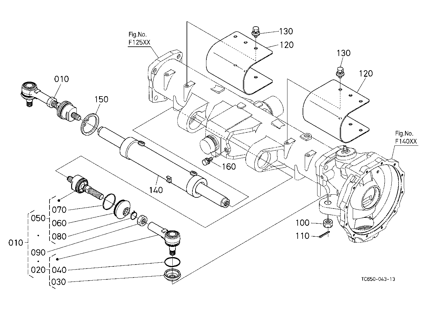 Tie Rod/Steering Cylinder