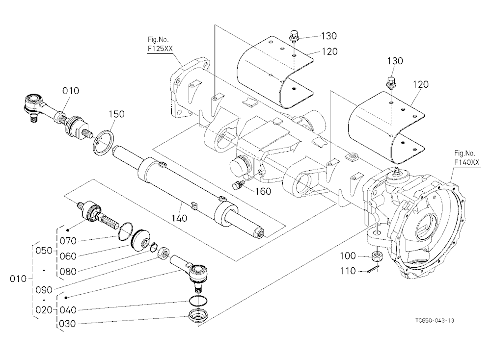 Tie Rod/Steering Cylinder