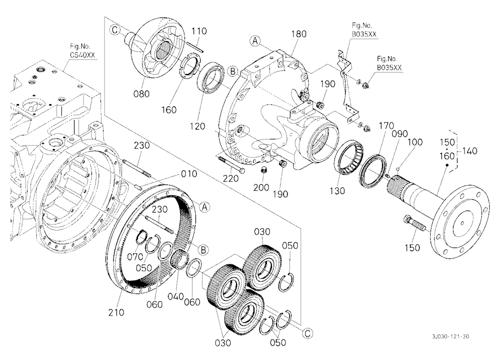 Rear Axle [Transaxle Component] [Flange Type Axle]