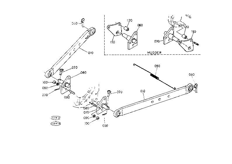Hydraulic Lift Link 1 (Lower Link)