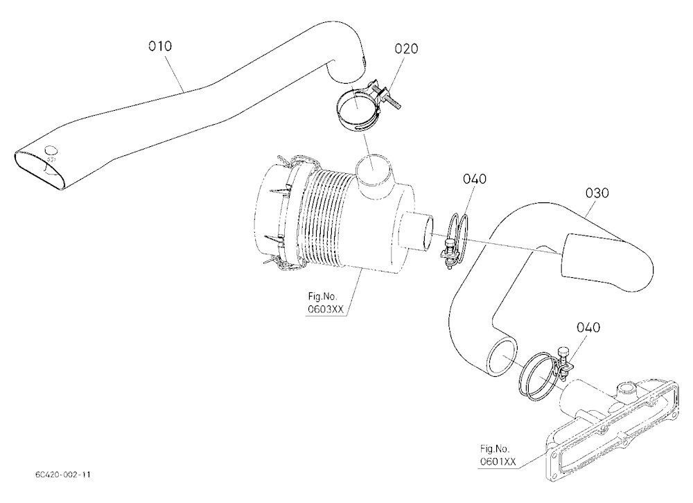 Inlet Pipe (Air Cleaner)