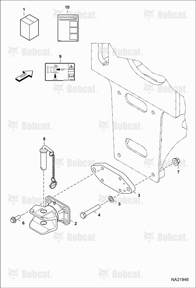 Rear Hitch Kit (Clevis Type)