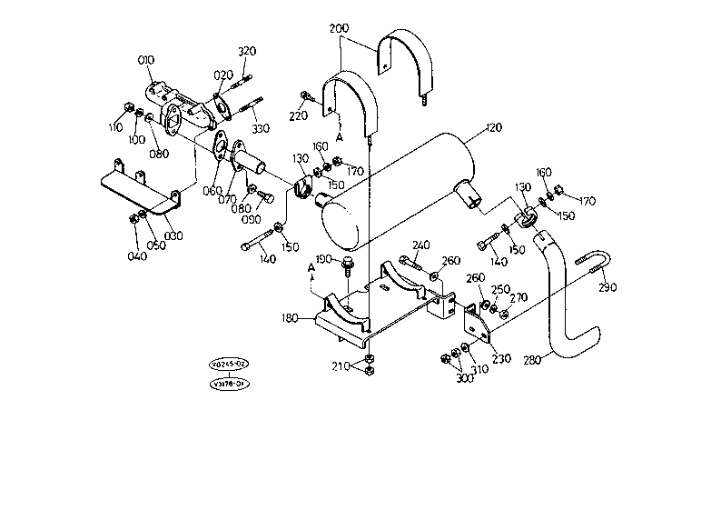 Muffler Exhaust Manifold