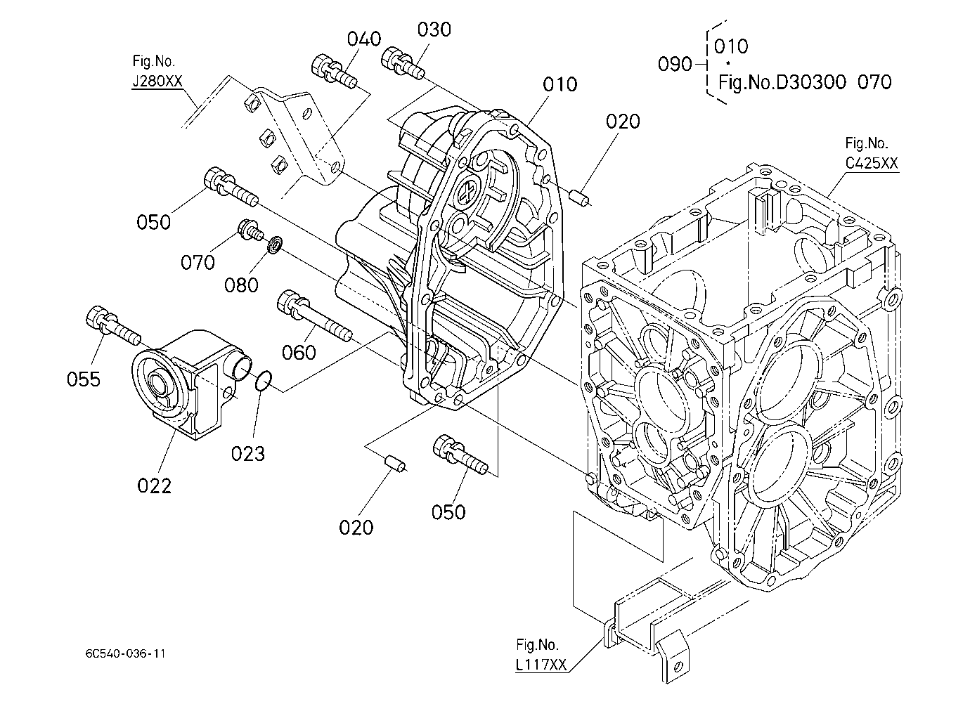 Rear Axle Case Rh