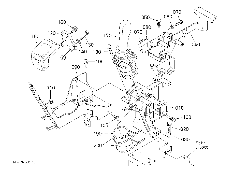 Control Lever (Lever Rh)