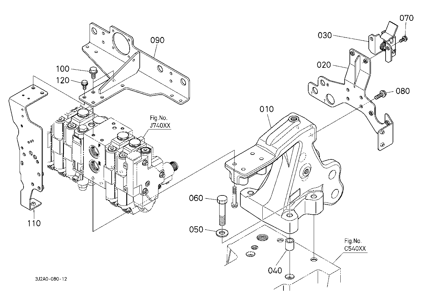 Top Link Bracket/Coupler Bracket
