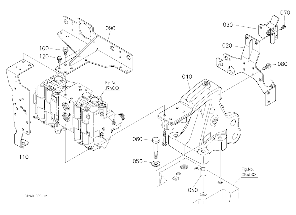 Top Link Bracket/Coupler Bracket
