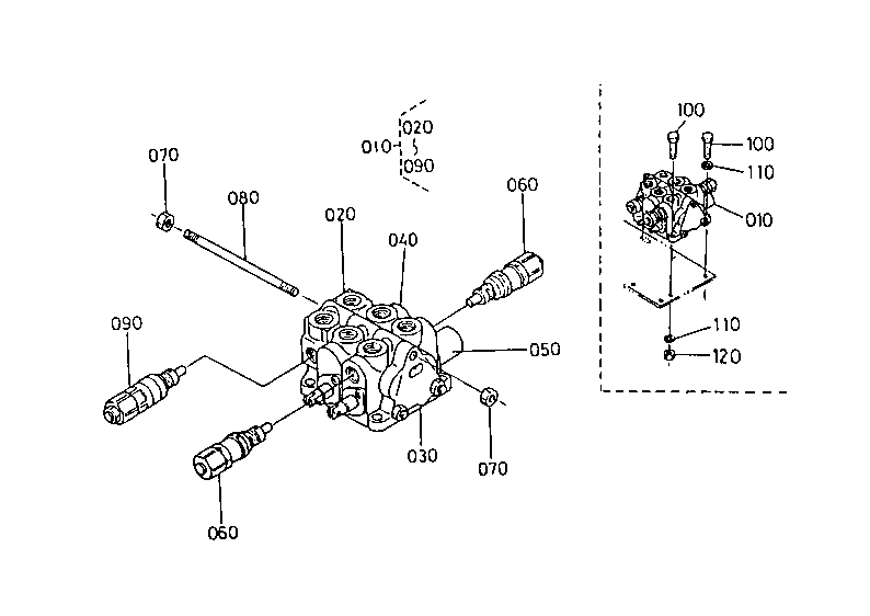 Control Valve (1) and Component Parts