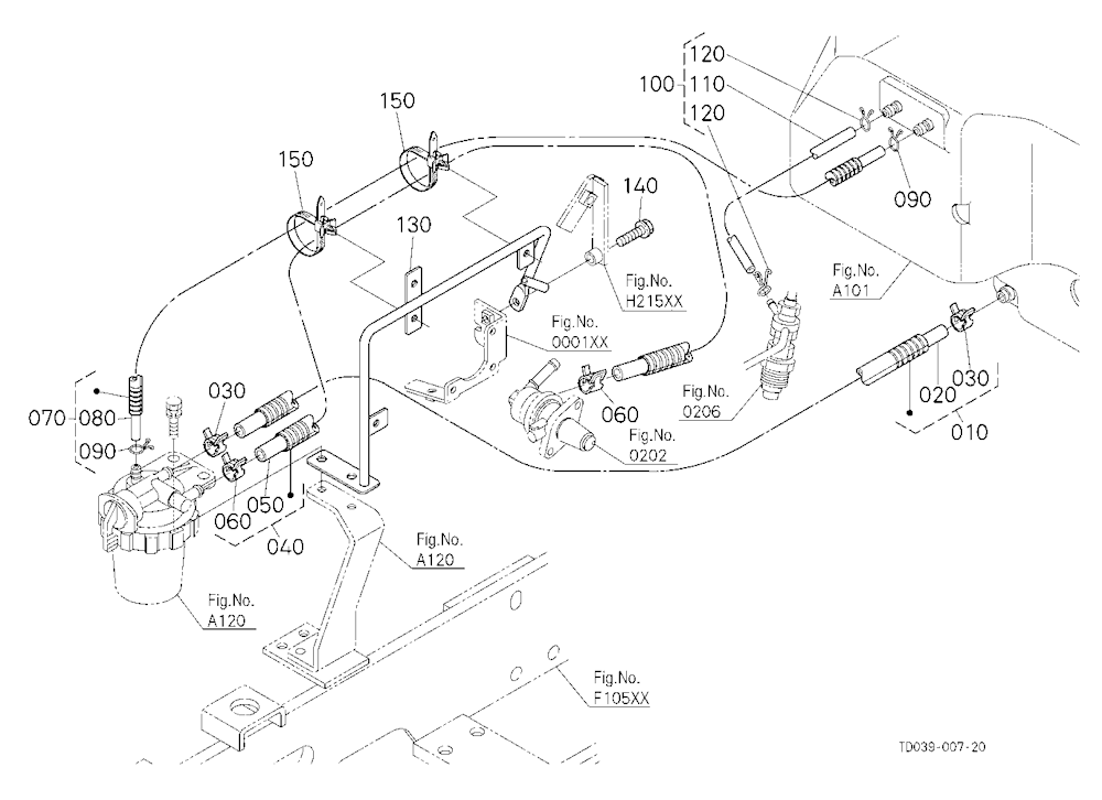 Fuel Pipe And Fuel Filter [Cab Type]