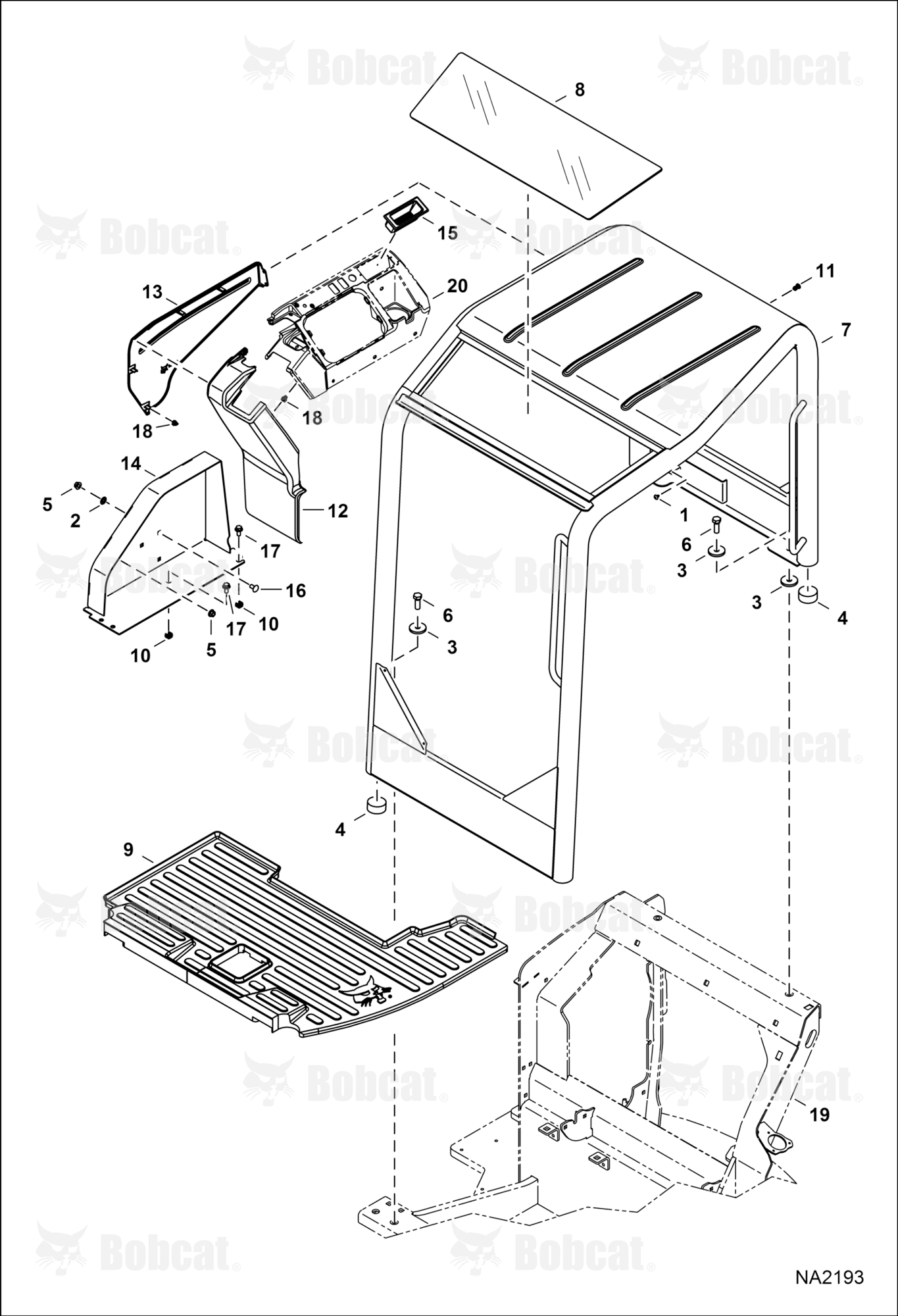 Canopy  A93K11001 - A93K17999, AC2P11001 - AC2P14999