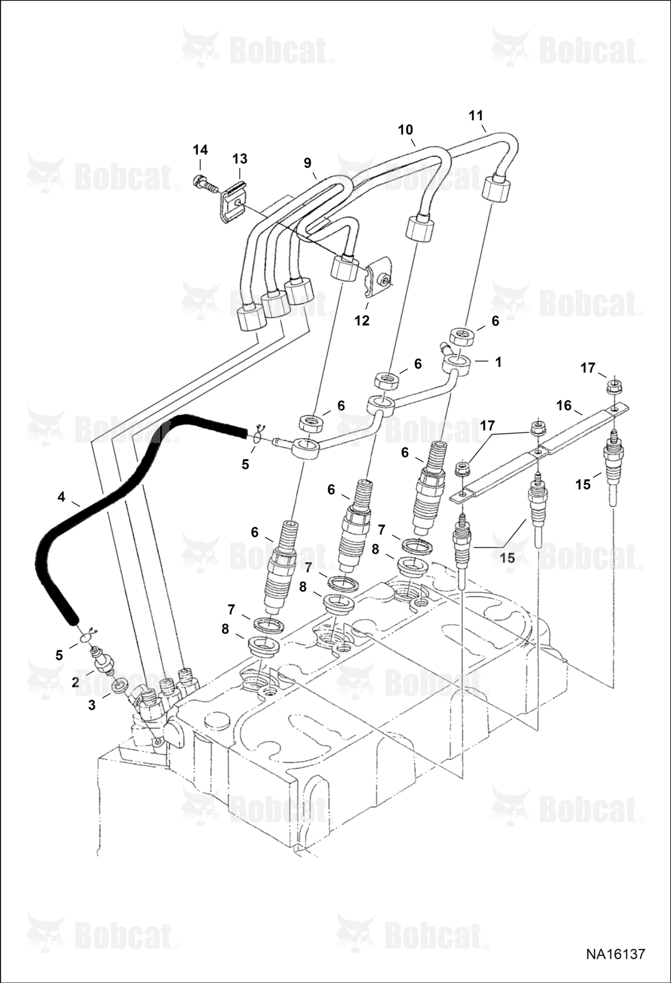 Injector Nozzles (W/Turbo Charger)