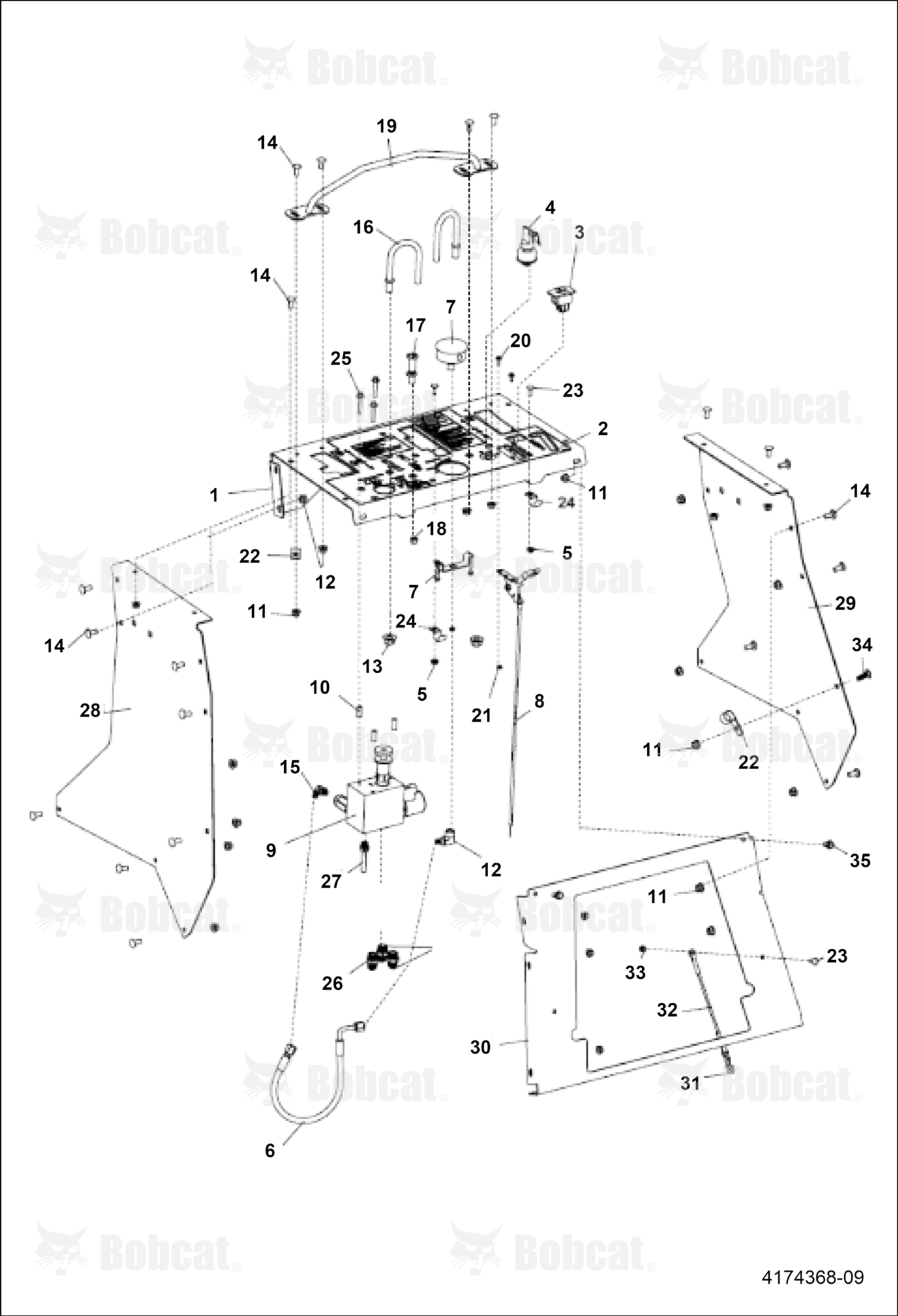 Control Panel & Tower ASSY