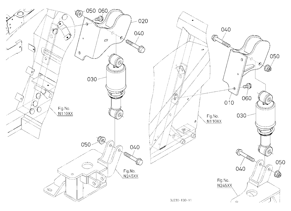 Rear Damper [Suspension Type (Spring)]