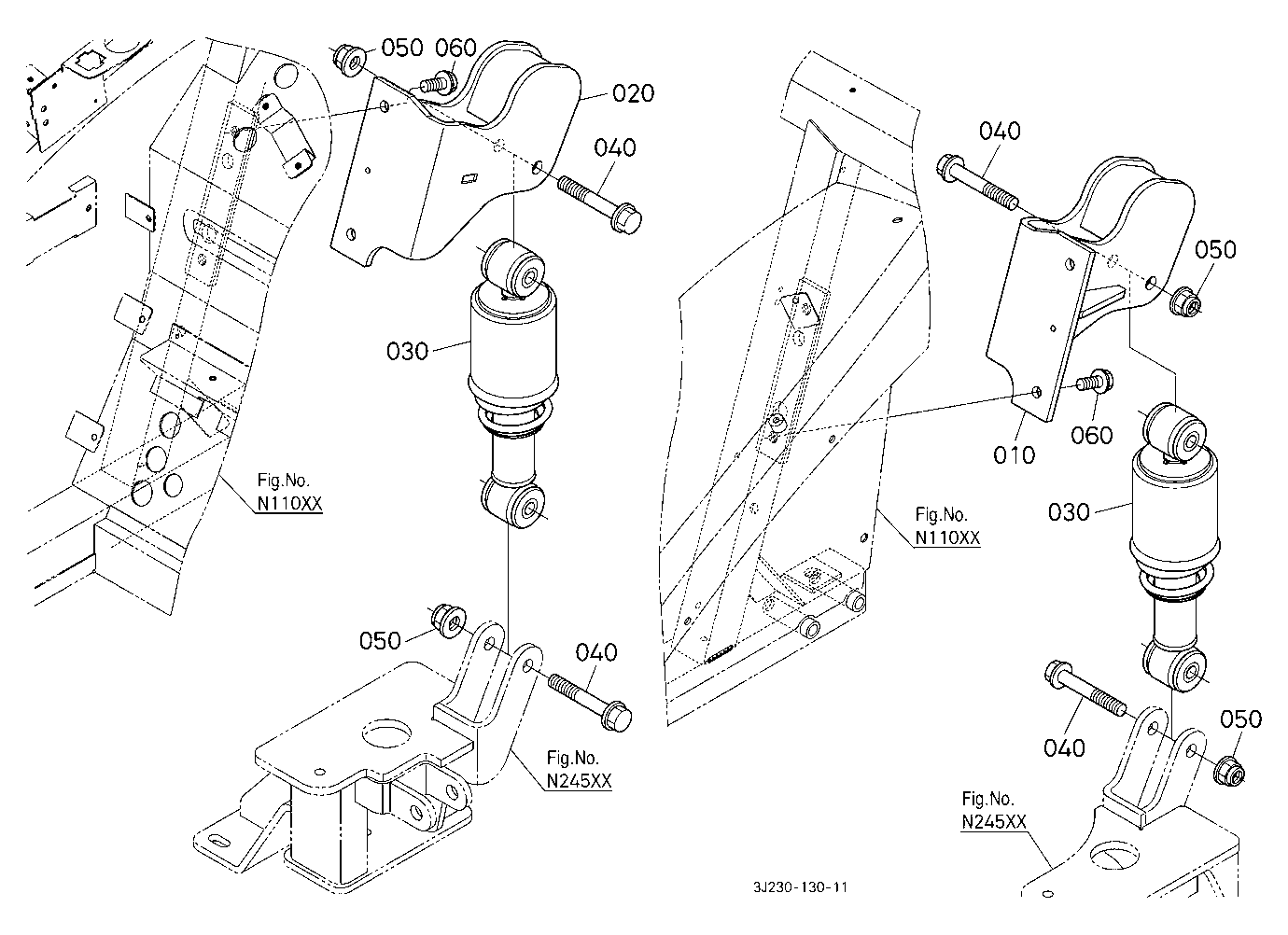 Rear Damper [Suspension Type (Spring)]