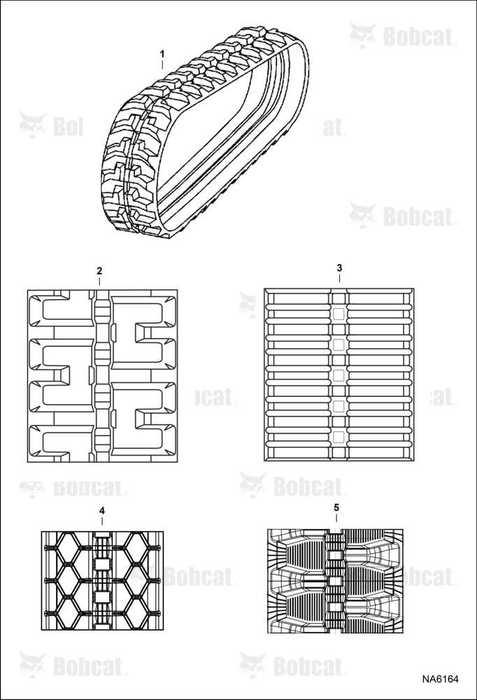 Tracks (Rubber)