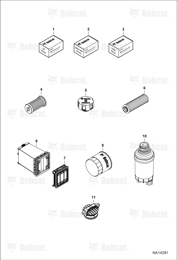 Maintenance Items (Scheduled Maintenance) (Canister Cooling Fan Filter)