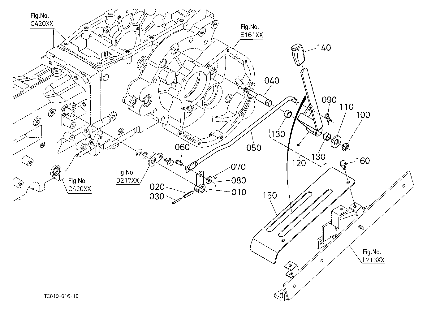 Range Gear Shift Lever