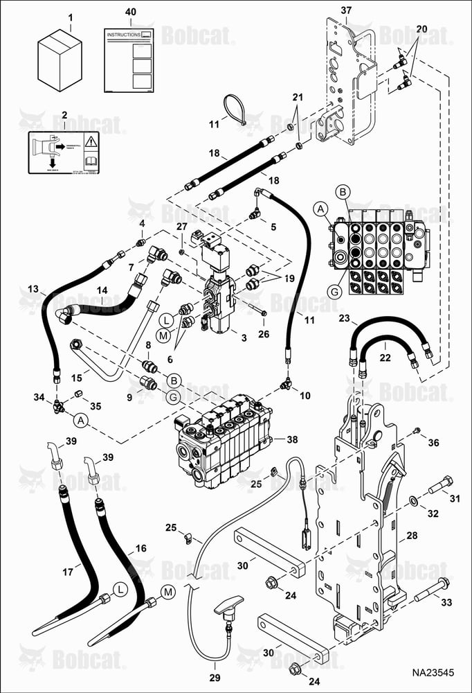 Rear Hydraulics Kit (Hook)