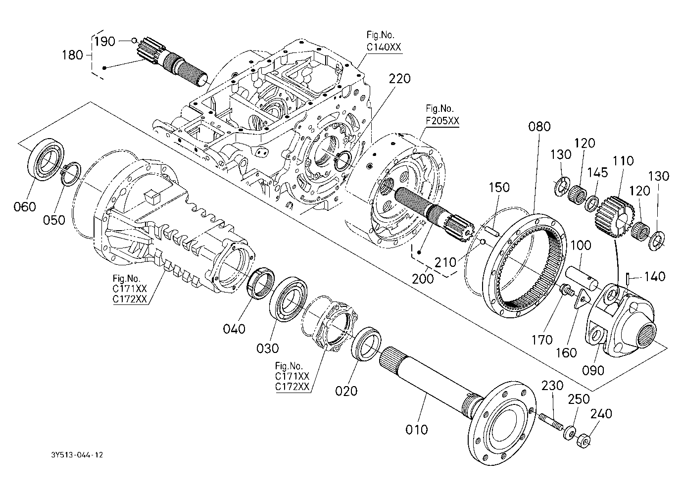 Rear Axle Shaft