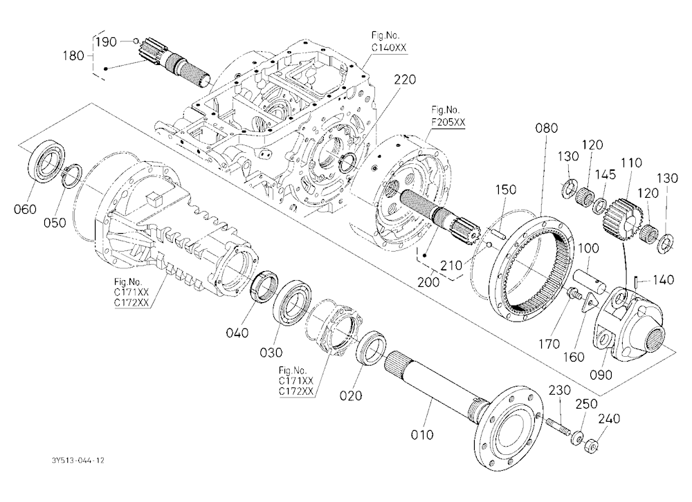 Rear Axle [A]