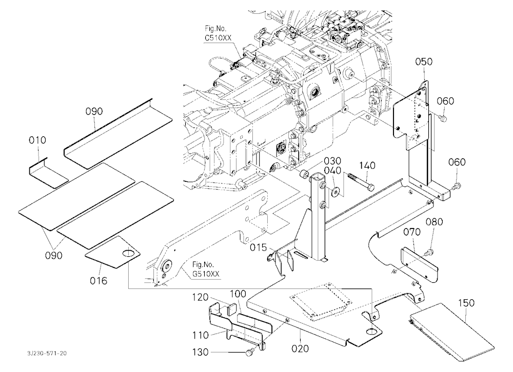 Fuel Tank Bracket [With Loader Equipment]